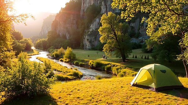 Camping dans les gorges du tarn : entre détente et aventure